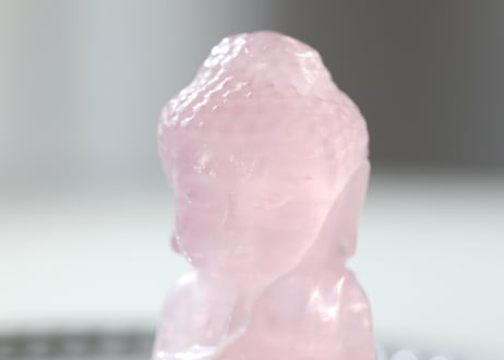 技封入❣️【先祖供養】ローズクォーツ ブッダ ※イベントクーポン使用不可