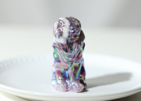 ライオンズゲートのエナジーLion of Jupiter＆葉月ゆうによる技封入❣️【青天井にラッキーを引き寄せる】エンジェルオーラ アメジスト ライオン ※イベントクーポン使用不可
