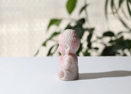 〈タイムウェーバーによる全世界にとってポジティブな存在になる調整入り〉ピンクオパール ブッダ