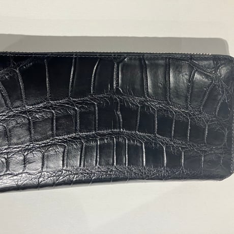Creed/クリード　456C113　crocodile ラウンドロングウォレット#ac