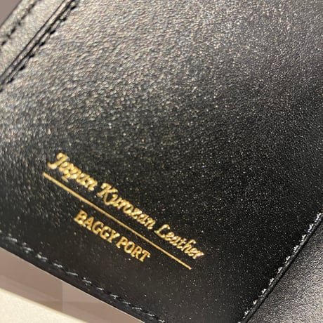 BAGGY PORT / バギーポート　ZYS393　姫路 黒桟革 コンパクト財布