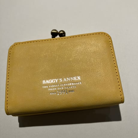 BAGGY’S ANNEX /バギーズアネックス　LZYS7009　 FOG Leather 三つ折りがま口財布　#ac