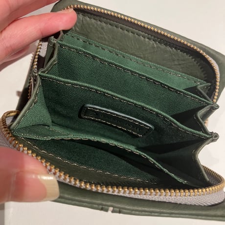 BAGGY PORT/バギーポート　HRD404　 フルクロームラウンドファスナーコインケース　 #ac