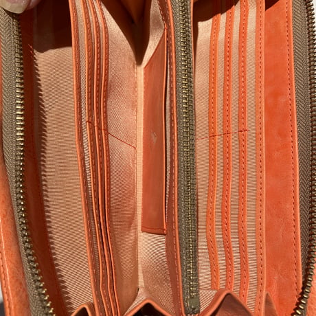 BAGG薄ハーフ財布Y’S ANNEX  /バギーズアネックス　LZYS7000　FOG Leather ラウンドファスナー長財布  #ac