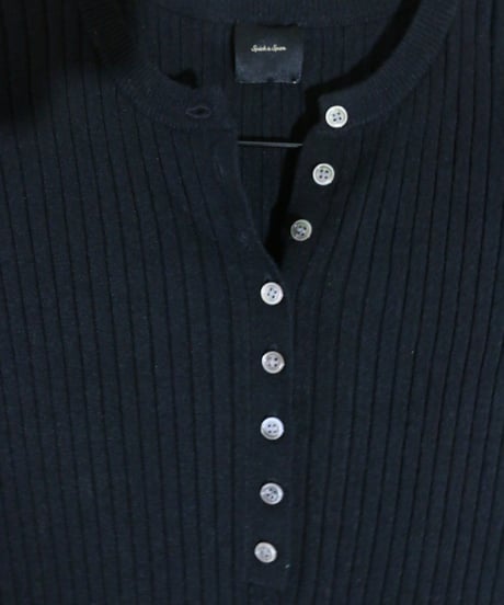 ヘンリーリブニットリラックスワンピース Spick ＆ Span