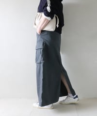 スウェットライクニットフーディー×カーゴスカートコーデ（ZARA・upper hights）Set