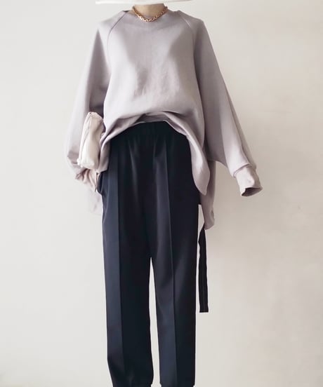 ポンチプルオーバー×きれいめジョグパンツコーデ（Lallia Mu・UNITED ARROWS）Set