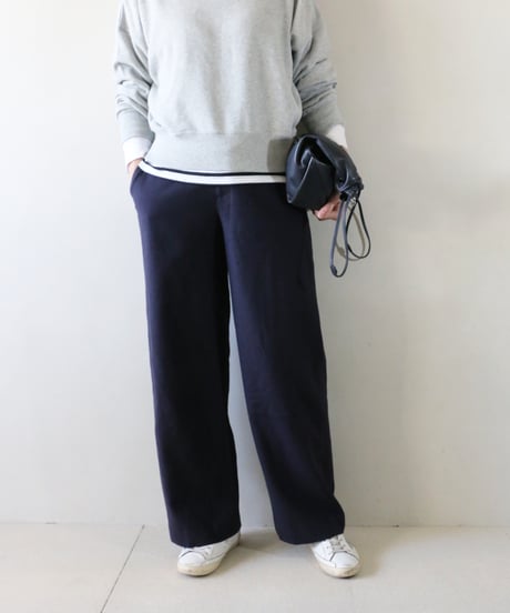 【THE PAUSE】ネックシシュウスウェットプルオーバー （単品）