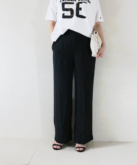 ChampionロゴTシャツ×Plageパンツコーデ（Champion・Plage ）Set