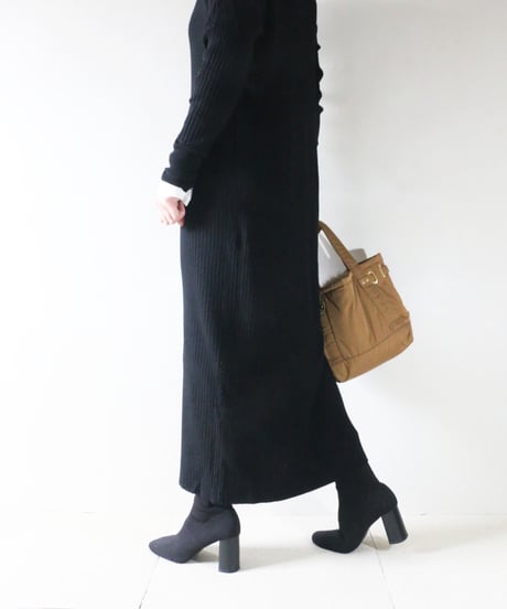 ヘンリーリブニットリラックスワンピース Spick ＆ Span