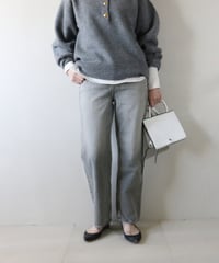 ポロシャツニット×upper hightsデニムコーデ（ADAM ET ROPÉ FEMME・upper hights）Set