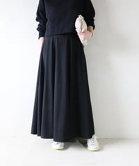 Cropped スウェット ×ロングスカートブラックコーデ（Deuxieme Classe EVERYDAY I LIKE.・ZARA・GALLARDAGALANTE）Set