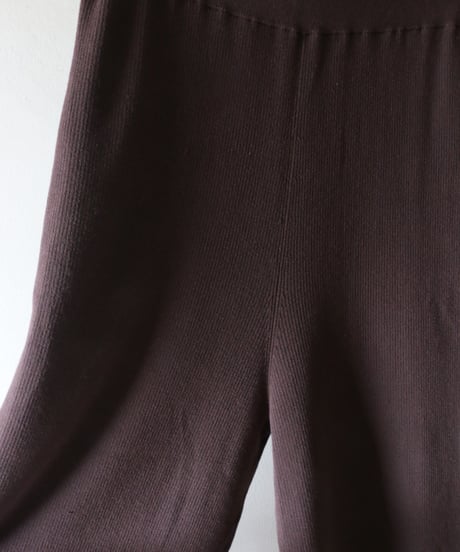 リブニットパンツ/VERMEIL par iena（単品）
