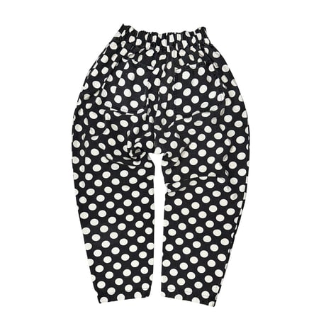 OVER ALLs ORIGINAL DOT CIRCUS PANTS -BLACK-