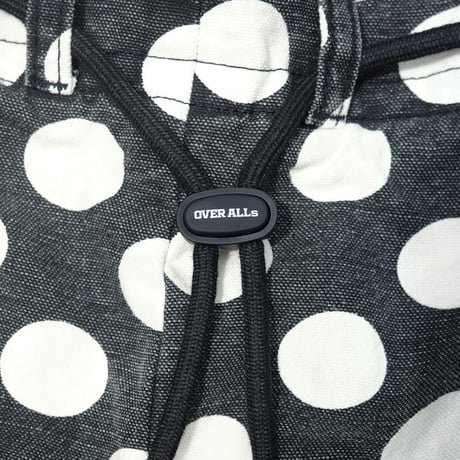 OVER ALLs ORIGINAL DOT CIRCUS PANTS -BLACK-