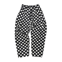 OVER ALLs ORIGINAL DOT CIRCUS PANTS -BLACK-