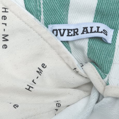 OVER ALLs ORIGINAL STRIPE CIRCUS PANTS -GREEN-