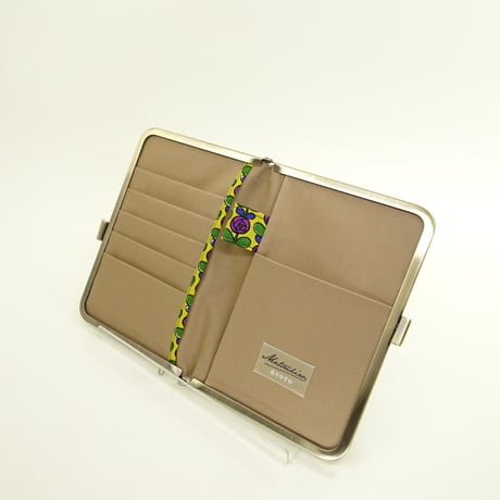 5.6寸角型　マルチケース　ミニバラ　紫色　※口金：AG色