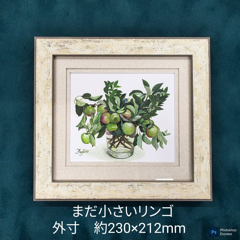 一点物】橋本不二子作品 こだわりの本格ミニ額装第四弾 ※必ず説明欄を