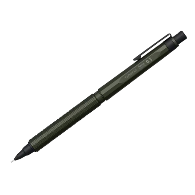 ぺんてる オレンズネロ 限定セット（グリーンブラック/0.3mm