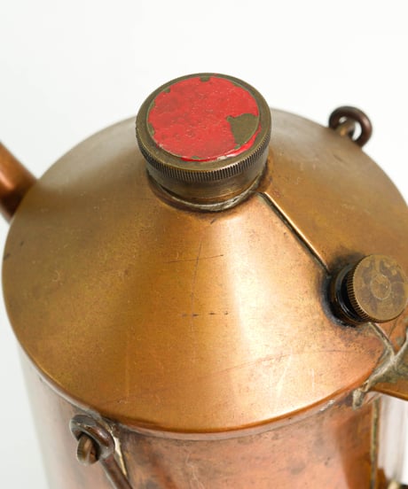 Copper Oil can 1L 1900's -