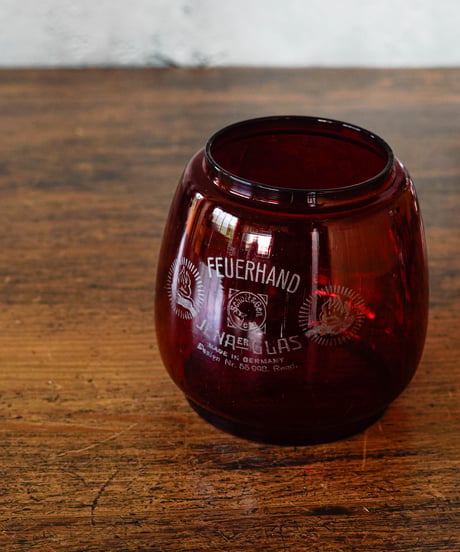 FEUERHAND Nr. 375 Red and Clear Globe 31's～