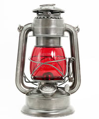 FEUERHAND Nr. 375 Red and Clear Globe 31's～