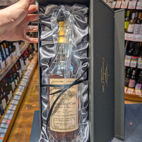 クラウニングカスク　"ホール・オブ・フェイム"　 キンダルトン 2003 バーボンバレル 23年［正規］　53.8度／700ml　※箱付き