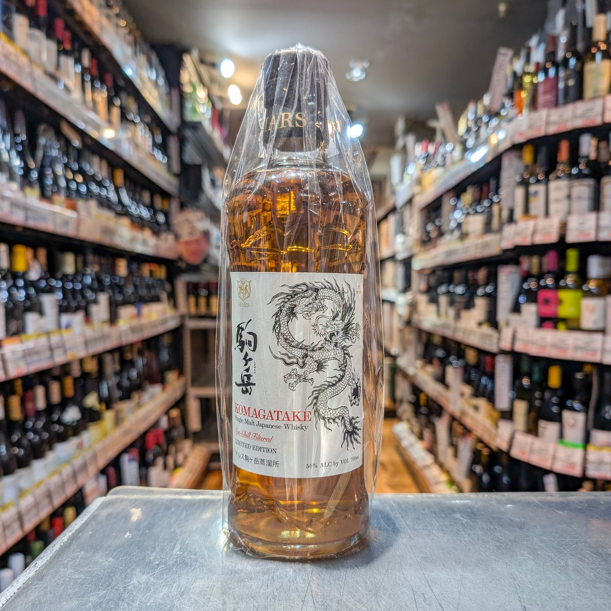 MARS駒ヶ岳 ホワイトドラゴン［並行］ 50度／700ml ※ 箱無し
