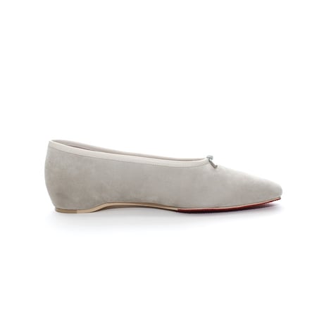 スクエアトゥインヒールバレーシューズ / Square toe hidden heel ballet flatsL0298(OFF WHITE)