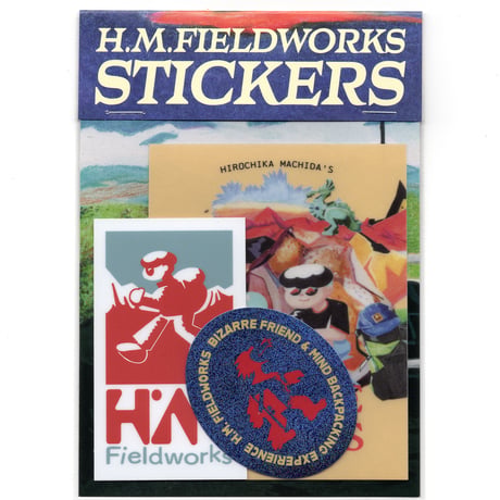 H.M.Fieldworks Stickers 3-Piece Set