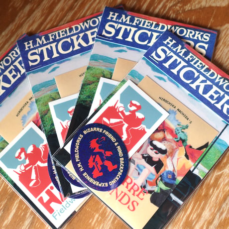 H.M.Fieldworks Stickers 3-Piece Set