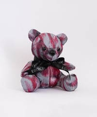 EG/TB-01 Flower print Teddybear<GRAY×PINK>