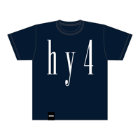 【受注販売】BIG hy4 LOGO T-shirts(ネイビー)