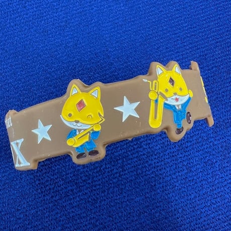 サキソフォックス・シリコンリストバンド