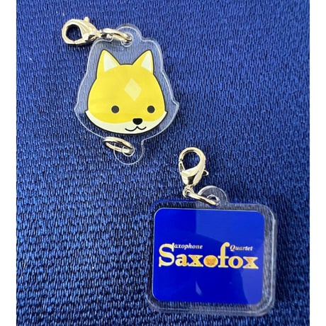 【サキソフォックス＆クラリキャット】連結アクリルチャーム