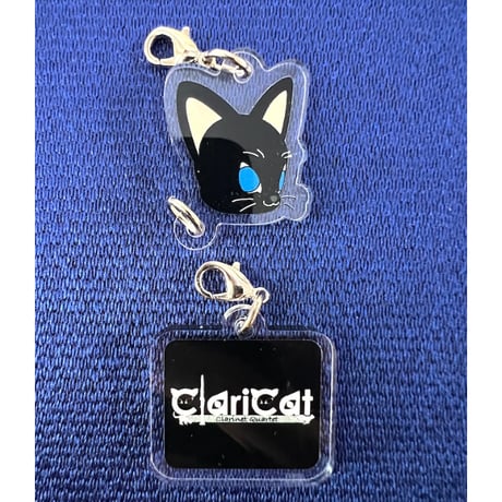 【サキソフォックス＆クラリキャット】連結アクリルチャーム