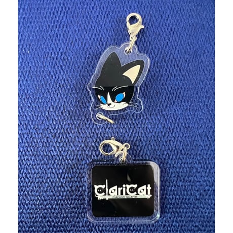【サキソフォックス＆クラリキャット】連結アクリルチャーム
