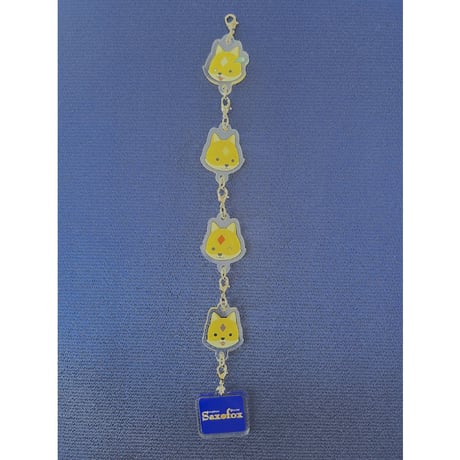 【サキソフォックス＆クラリキャット】連結アクリルチャーム