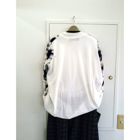 デザイナーブランドgomme   ジャガードコクーンＴシャツ