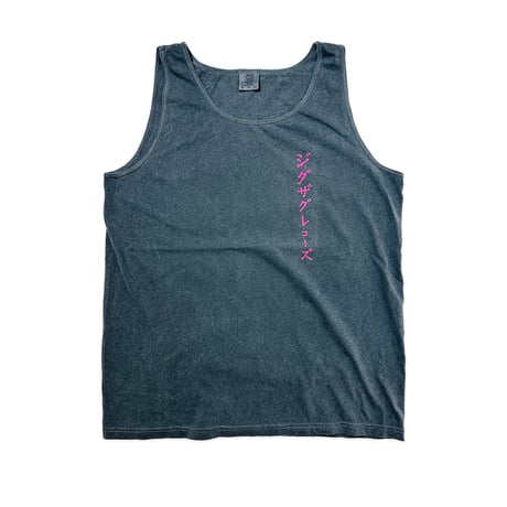 ZZR / ジグザグレコーズ GARMENT DYED TANK