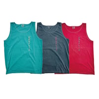 ZZR / ジグザグレコーズ GARMENT DYED TANK