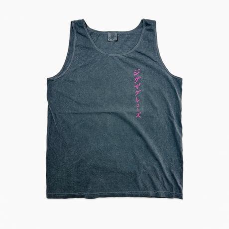ZZR / ジグザグレコーズ GARMENT DYED TANK