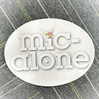 【GOODS】mic-aloneステッカー2026