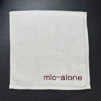 【GOODS】mic-aloneハンカチタオル