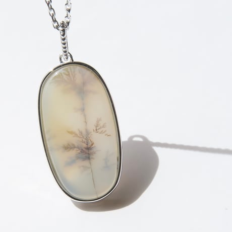 【necklace】　デンドリティックアゲートF