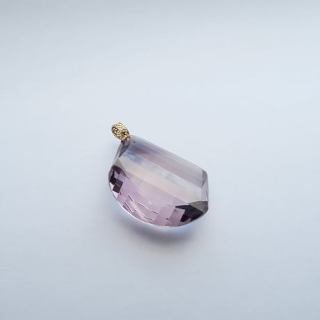 【charm】　一期一石チャーム：K10YG アメジスト　P