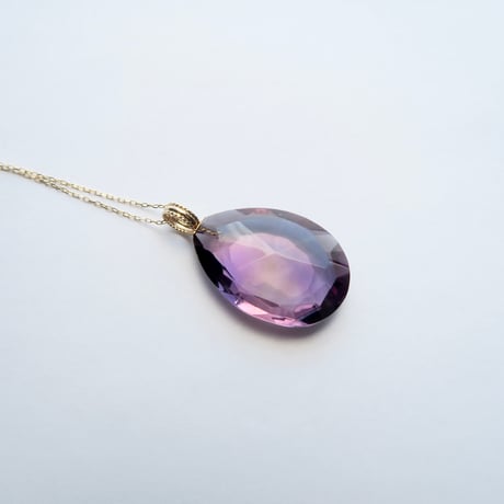 【charm】　一期一石チャーム：K10YG アメジスト　J