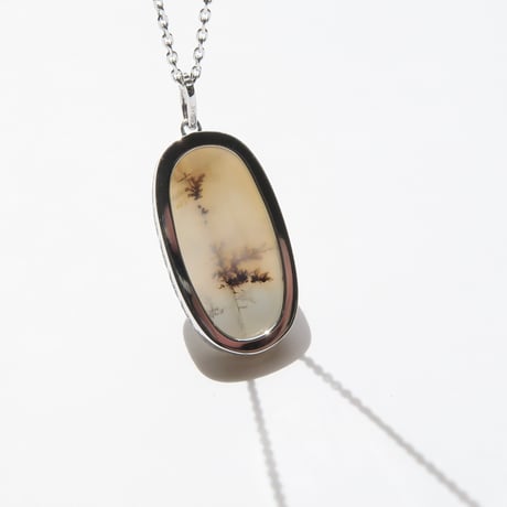 【necklace】　デンドリティックアゲートF