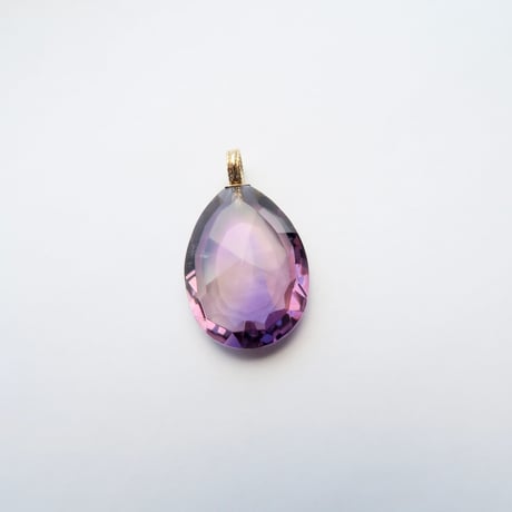 【charm】　一期一石チャーム：K10YG アメジスト　J